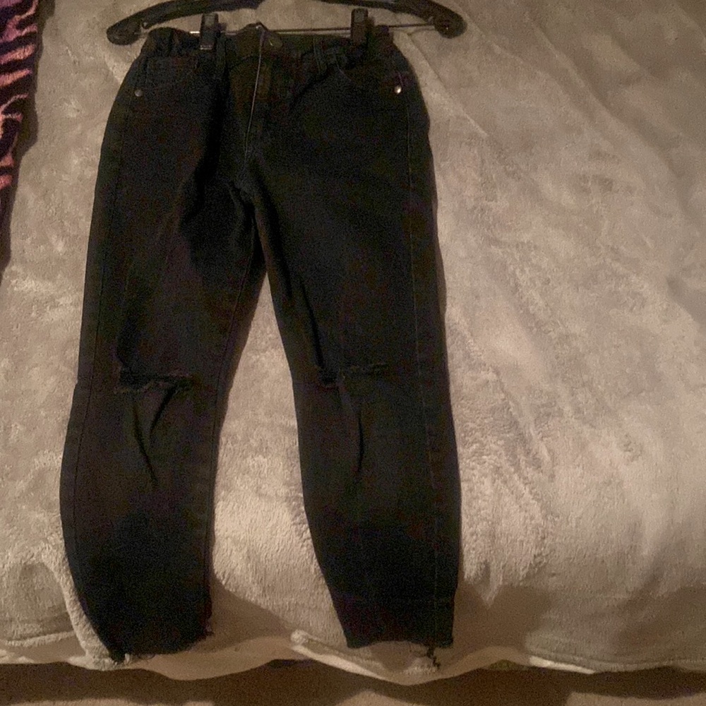Girls Black Jeans